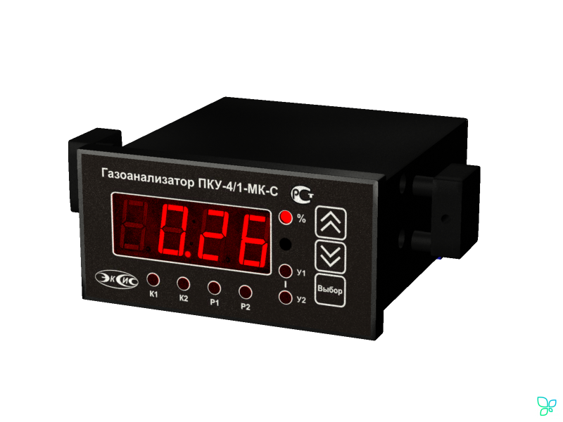Анализатор содержания CO₂ (0-10 %), ПКУ-4/1-МК-С Щ-1Р-1А, исполнение 2. Эксис
