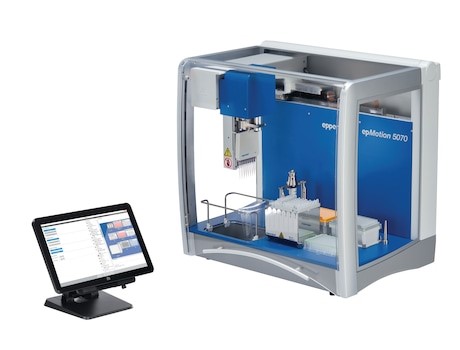 Станция автоматическая 4 -х позиционная, для подготовки ПЦР, epMotion 5070 MultiCon, с модулем TS 50, Eppendorf