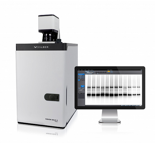 Хемидокументирующая система Fusion Solo.6X PRO F0.70, 6,3 Мп, моторизованный зум, охлаждение до -30°С, без трансиллюминатора-Pad, без фильтродержателя, Vilber