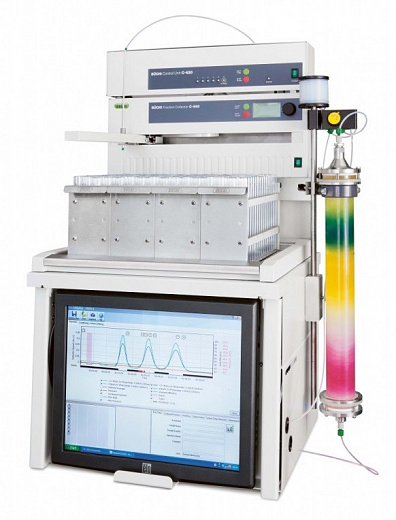 Система для препаративной флэш-хроматографии с возможностью масштабирования, 10 бар, Sepacore 10, Buchi