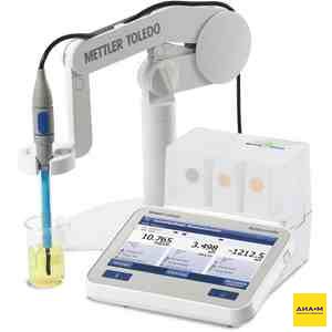 рН-метр, -2-20±0,002, стационарный, электрод InLab Routine Pro-ISM, ПО, S400-Bio, Mettler Toledo