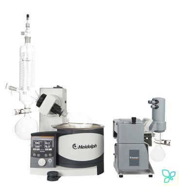 Испаритель роторный Hei-VAP Precision HL/G3B Platinum 2 Package, вертикальный холодильник, комплект стекла с покрытием, насос, температурный сенсор, вакуумный клапан, ручной лифт, Heidolph