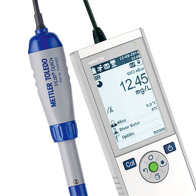 Кислородомер, до 50 мг/л, до 50°С, портативный, без датчика, Seven2Go pro S9-Meter, Mettler Toledo
