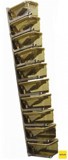 Модуль Gentle air для клеток (мыши), 10 рэков, Alternative Design