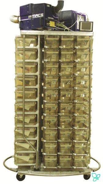 Стеллаж MACS, вращающийся для клеток Flex air, 120 клеток, Alternative Design
