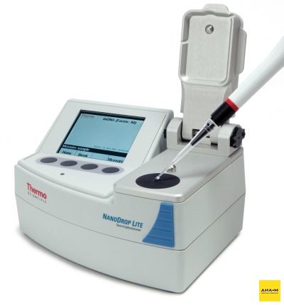 Фотометр, 260 и 280 нм, от 1 мкл, принтер, NanoDrop Lite, Thermo FS