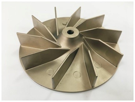 Крыльчатка стандартная, алюминий, для мельницы CT 293 Cyclotec, Foss
