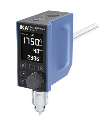 Верхнеприводная мешалка, 5 л, до 2000 об/мин, Microstar 7.5 control, IKA