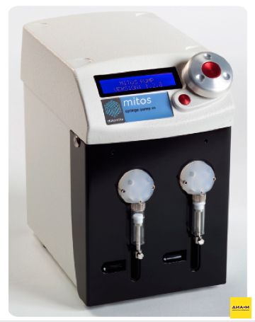 Насос шприцевой, Mitos Duo XS, Dolomite Microfluidics