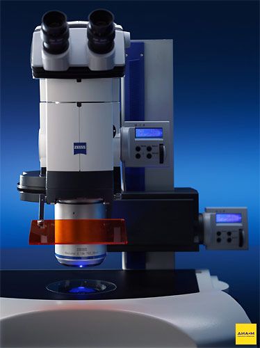 Микроскоп стерео, до 375 х, по схеме Аббе, SteReo Lumar V12, Zeiss