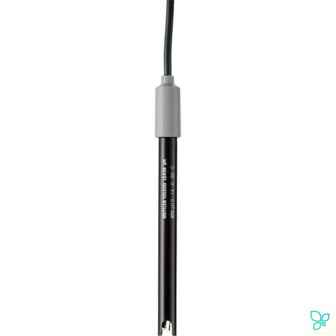 pH-электрод LE438, комбинированный «3в1» с термодатчиком, пластиковый, 0...14 pH, Mettler Toledo