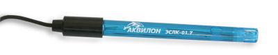 Электрод стеклянный «2 в 1» комбинированный ЭСЛК-01.7, рН 0–12, 0-40 °C, Аквилон