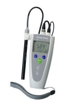 рН-метр FG2-Kit переносной, 0-14 ±0,01, рН-электрод LE438, Mettler Toledo