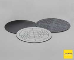 Диск SpiralPlater с секторами, черный/белый, для подсчета колоний после спирального посева, Schuett