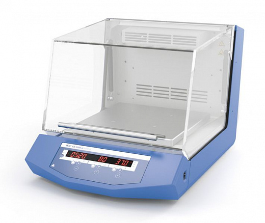 Шейкер-инкубатор, амплитуда 20 мм, 10-500 об/мин, до 80°C, 50 л, возможно внешнее охлаждение, KS 3000iс control, IKA