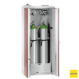 Шкаф для газовых баллонов Eco+L, 2х50 л или 4х10 л, 30 мин 50 °С, Duperthal