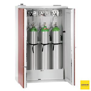 Шкаф для газовых баллонов Eco+XXL, 4х50 л или 8х10 л, 30 мин 50 °С, Duperthal