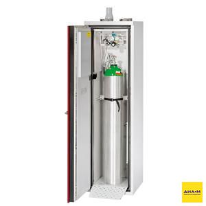 Шкаф для газовых баллонов Supreme+M, 1х50 л или 2х10 л, 90 мин 50°С, левая дверь, Duperthal