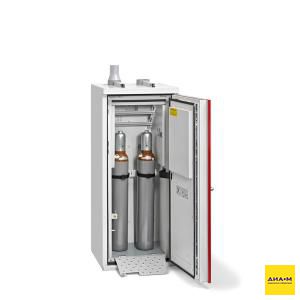 Шкаф для газовых баллонов Supreme+S, 6х1 л или 2х10 л, 90 мин 50°С, правая дверь, Duperthal