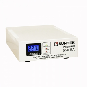 Электромеханический стабилизатор напряжения SUNTEK 550 Premium 220/110. SUNTEK