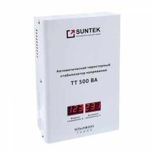 Стабилизатор напряжения тиристорный SUNTEK HiTech&GAS 500 ВА. SUNTEK