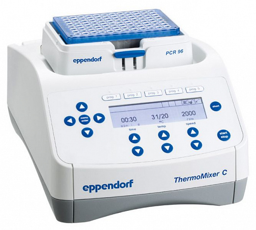 Термошейкер ThermoMixer C, с охлаждением и перемешиванием, без термоблока, Eppendorf