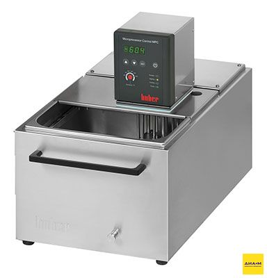 Термостат жидкостный, -20...+200°С, 12 л, открытая ванна, воздушное охлаждение, Kiss-K12, Huber