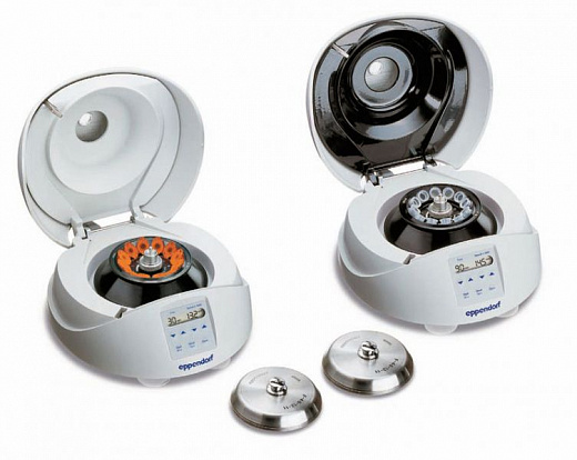 Центрифуга 14500 об/мин, 14100g, 12 х 1,5/2 мл, ротор с F-45-12-11, MiniSpin Plus, Eppendorf