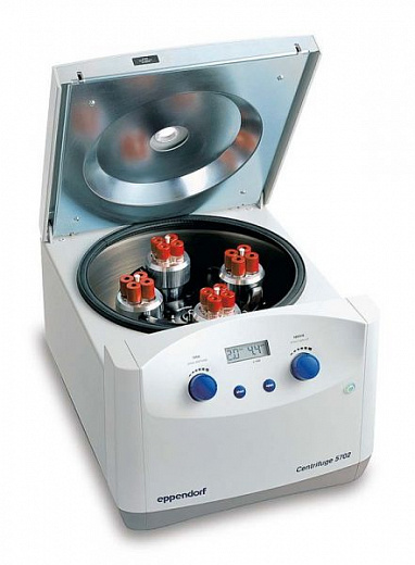 Центрифуга макс. 4400 об/мин, 3000 g, 4х100 мл, без ротора, 5702, Eppendorf