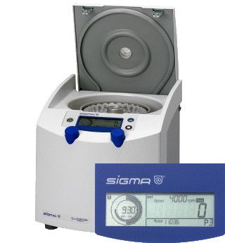 Центрифуга Sigma 2-6, 4000 об/мин, 2594g, 4х100 мл, без ротора, Sigma Zentrifugen