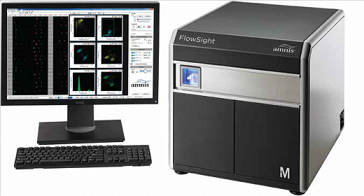 Проточный цитофлуориметр, до 4 лазеров, до 10 флуоресцентных параметров, с визуализацией, Amnis FlowSight, Luminex