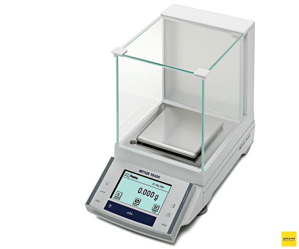 Весы прецизионные, 210 г/1 мг, XS203S, внутренняя калибровка, Mettler Toledo