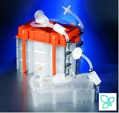 Флаконы HyperStack, 36-уровневые, CellBind, 18000 см², 1 шт/уп, 2 шт/кор, Corning