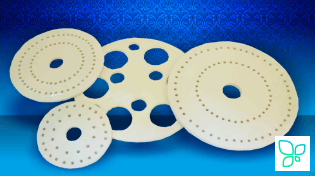 Вставка для эксикатора, d 230 мм, исп. 1, фарфор, Россия, Россия