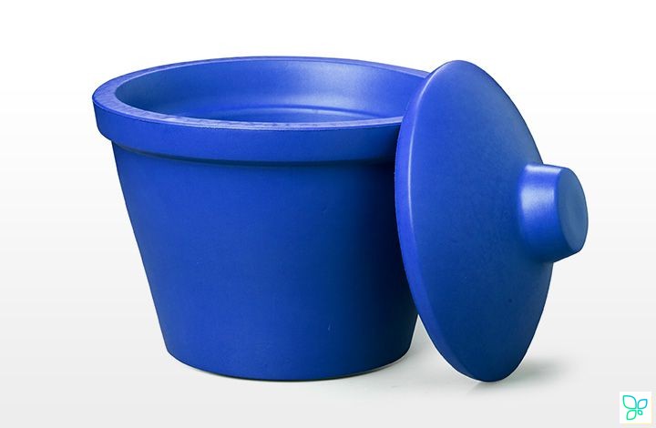 Емкость для льда и жидкого азота, круглая с крышкой, синяя, TruCool Round. Corning