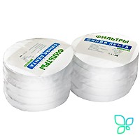 Фильтры беззольные, круглые, красная лента, d 150 мм, 75±3 г/м², 26 с, 100 листов, Экохим