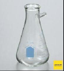 Колба Бунзена, 125 мл, горловина 25 мм, стекло Vista, 6 шт./уп., 12 шт./кор., Pyrex (Corning)