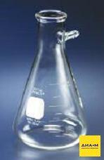 Колба Бунзена, 2000 мл, горловина 41 мм, градуировка, 12 шт, Pyrex (Corning)