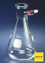 Колба Бунзена, 250 мл, горловина 29 мм, градуировка, муфта, 1 шт, Pyrex (Corning)