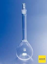 Колба мерная, 10 мл, d 28 мм, класс А, крышка 9, 12 шт., Pyrex (Corning)