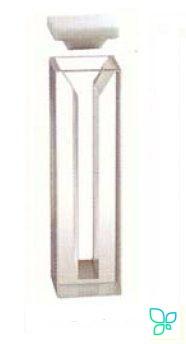 Кювета кварцевая микро, ОП 30 мм, 190-2000, 2100 мкл, крышка, 1 шт., Россия