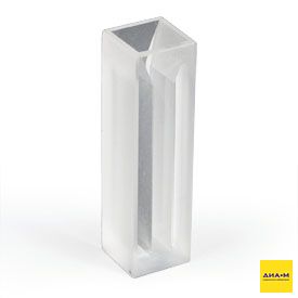 Кювета кварцевая Semimicrovolume, ОП 10 мм, 220-1100 нм, 1400 мкл, 1 шт., Bio-Rad
