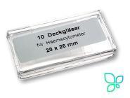 Стекло покровное для камеры Горяева, 20×26×0,4 мм, 10 шт/уп, Heinz Herenz