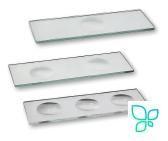 Стекло предметное, 26×76×1,5 мм, шлиф. кр., 2 лунки, 1 шт/уп, Heinz Herenz