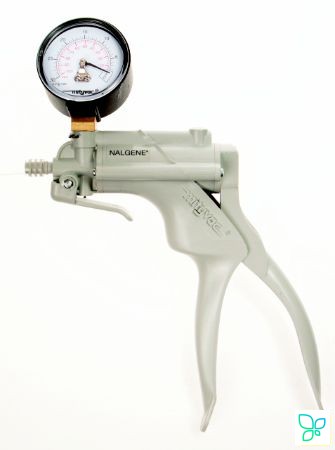Насос ручной, ПВХ, 635 мм. рт. ст., 15 см³/ход, с манометром, 1 шт./уп., Thermo