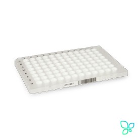 Планшеты для ПЦР, 96-лун., Hard-Shell, с полуюбкой, низкий профиль, Barcode, белые, полипропилен, 25 шт/уп., Bio-Rad