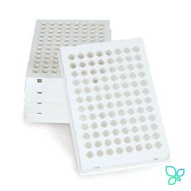 Планшеты для ПЦР, 96-лун., Hard-Shell, с юбкой, низкий профиль, Barcode, белые с бесцветными лунками, полипропилен, 50 шт/уп., Bio-Rad