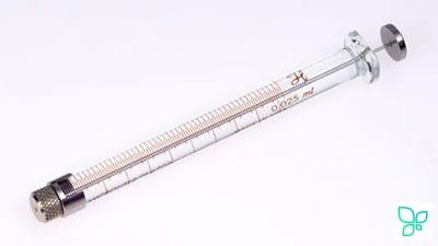 Шприц Гамильтон 25 мкл, без иглы, серия Microliter, 702 RN, Hamilton