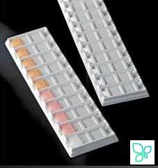 Планшет для хранения и архивирования микропрепаратов, на 10 стекол, белый, ПС, Deltalab