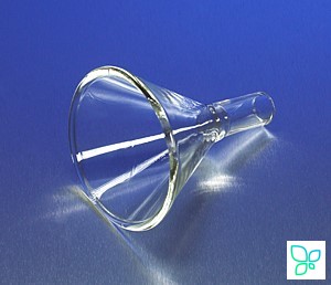Воронка лабораторная, стекло, d 100 мм, h 120 мм, для порошков, 24 шт/уп, Pyrex (Corning)